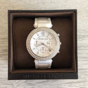 White Michael Kors Watch